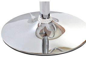 Σκαμπό DKD Home Decor Καφέ Κρεμ Ασημί 50 x 52 x 121 cm