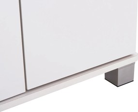 ΠΑΠΟΥΤΣΟΘΗΚΗ-ΝΤΟΥΛΑΠΑ CLUSE HM2403.03 ΜΕΛΑΜΙΝΗ ΛΕΥΚΟ ΧΡΩΜΑ 60Χ36,5Χ186,5Υεκ.