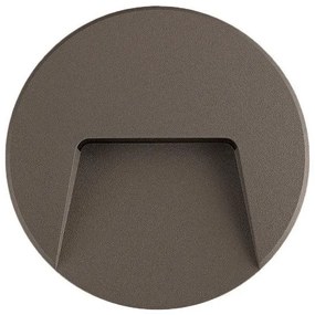 Απλίκα LED Εξωτερικού Χώρου Eurolamp 145-52016 Dark Grey
