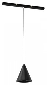 Κρεμαστό Φωτιστικό Ράγας DALI LED 8W IP20 3000K Μαύρο 23116 Zambelis-23116-Μαύρο 23116