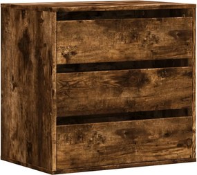 vidaXL Συρταριέρα Καπνιστή Δρυς 60x41x58 εκ. από Επεξεργ. Ξύλο