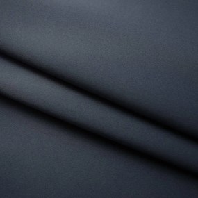 vidaXL Κουρτίνες Συσκότισης με Γάντζους 2 τεμ. Ανθρακί 140 x 225 εκ.
