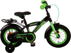 Thombike 12 Inch 21,5 cm Boys Coaster Brake Black/Green