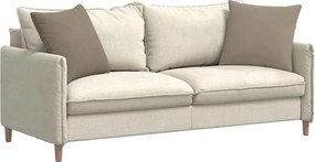 vidaXL Μαξιλάρι Καναπέ 2 pcs Taupe 50 x 50 cm ύφασμα