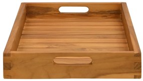 ΔΙΣΚΟΣ ΣΕΡΒΙΡΙΣΜΑΤΟΣ 60 X 35 ΕΚ. ΑΠΟ ΜΑΣΙΦ ΞΥΛΟ TEAK 315456