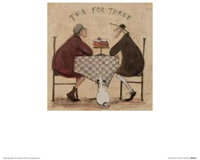 Εκτύπωση τέχνης Sam Toft - Tea for Three II