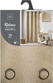 Κουρτίνα Wooly Douceur d'intérieur - 140x240cm - Μπεζ