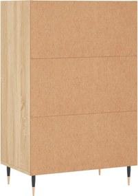 vidaXL Ραφιέρα Sonoma Δρυς 57 x 35 x 90 από Επεξεργασμένο Ξύλο