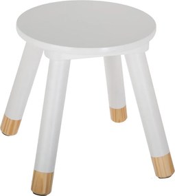 Παιδικό Σκαμπό (Φ24x26) A-S Sweet White 127143B