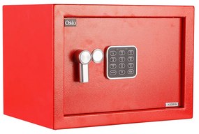 Osio OSB-2535RD Χρηματοκιβώτιο με ηλεκτρονική κλειδαριά 35 x 25 x 25 cm-100452-0014