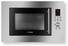 Pyramis 30 Εντοιχιζόμενος Φούρνος Μικροκυμάτων 23lt Inox (034011301)