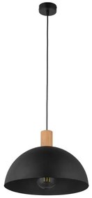 Κρεμαστό Φωτιστικό Οροφής E27 15W IP20 Oslo TK Lighting-4852-Μαύρο 4852