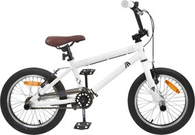vidaXL BMX Ποδήλατο 20 ίντσες για πάνω από 9 ετών Λευκό