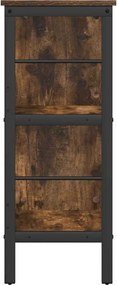 vidaXL Ράφι Βιβλίων 4 επιπέδων 82 x 32 x 79 εκ. Επεξεργασμένο Ξύλο