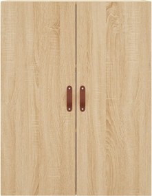 vidaXL Ντουλάπι Επιτοίχιο Sonoma Δρυς 69,5 x 34 x 90 εκ.