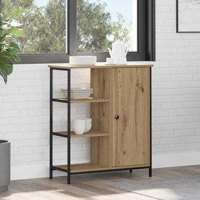 vidaXL Μπουφές Από Δρυς 70x30x80 εκ. Επεξεργασμένο Ξύλο