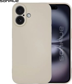 Θήκη Σιλικόνης My Colors Sonique Apple iPhone 16 Plus Μπεζ
