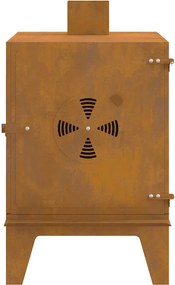 vidaXL Σόμπα Κάμπινγκ 35x50x60 cm Χάλυβας Ο Κορτέν