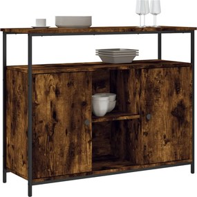 vidaXL Ντουλάπι Καπνιστή Δρυς 100x35x80 εκ. από Επεξεργασμένο Ξύλο