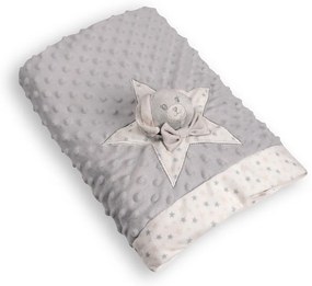 Κουβέρτα Fleece Κούνιας (100x140) Silk Fashion FSJ161001J Grey