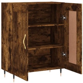 vidaXL Ντουλάπι Καπνιστή Δρυς 69,5 x 34 x 90 εκ. Επεξεργασμένο Ξύλο