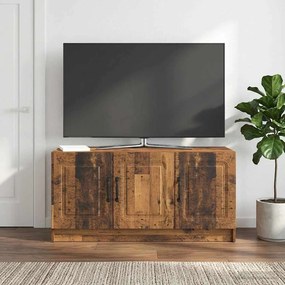 VidaXL Ντουλάπι TV Παλαιωμένο ξύλο 99 x 34,5 x 47 εκ