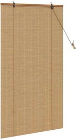 vidaXL Ρόλερ (στόρι) Καφέ 80 x 160 cm Μπαμπού