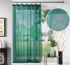 Κουρτίνα Linka Douceur d'intérieur - 140x240cm - Πετρόλ