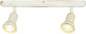 Σποτ Δίφωτο Aca Brulee SU282PAW Antique White