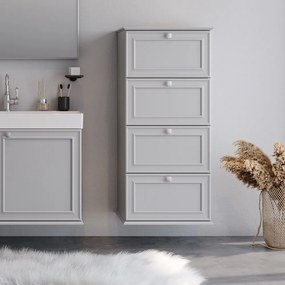 Στήλη STELLA Γκρι 54 MDF 18mm Λάκα 3CSTE054GRM κρεμαστή 3CSTE054GRM