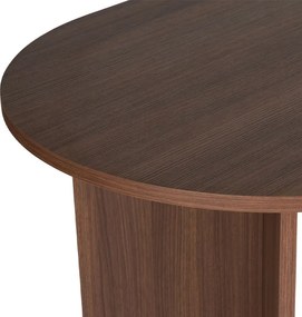 Τραπέζι Sablin Megapap χρώμα καρυδί 180x89,5x75εκ.