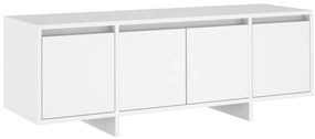 vidaXL Έπιπλο Τηλεόρασης Λευκό 120x30x40,5 εκ. από Επεξεργασμένο Ξύλο