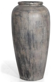 Βάζο Spoleto 0800025 40x40x80cm Grey Soulworks Τσιμέντο