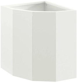 vidaXL Γωνιακό Ροδόδεντρο Λευκό 30 x 30 x 35 εκ Ατσάλι