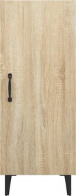 vidaXL Ντουλάπι Sonoma Δρυς 34,5x34x90 εκ. από Επεξεργασμένο Ξύλο