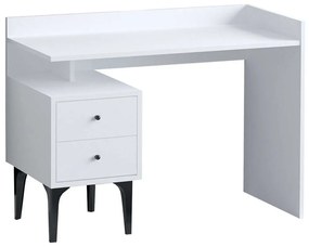 Γραφείο 393MRD1312 100x45x80cm White-Black