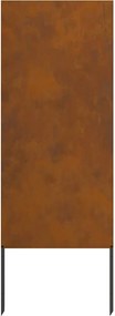 vidaXL Οθόνη Ιδιωτικότητας Κήπου Σκ rusty 50 x 140 εκ