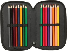Κασετίνα Nerf Game Μαύρο 12,5 x 19,5 x 5,5 cm 37 Τεμάχια