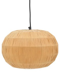 Intrahome Φωτιστικό οροφής Ozelia intrahome καφέ press papier-μέταλλο Φ33x122εκ | SKU: INTRAPA-428111124