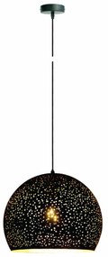 Φωτιστικό Οροφής Φ24.5x24 Black VK/03121PE/B VKLed Metal
