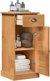 vidaXL Ντουλάπι Μπάνιου VIGO Καφέ και Μέλι Καφέ 37,5 x 34 x 80 cm