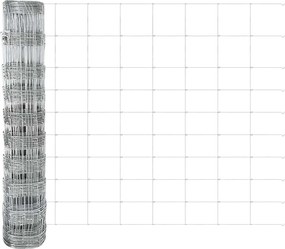 vidaXL Φράχτης Συρμάτινου Φράχτη 50 x 1 μ (Π x Υ)