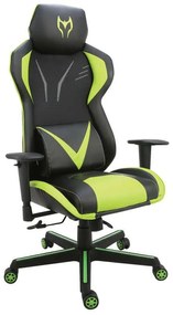 Πολυθρόνα Gaming BS6100-G Μαύρο-Πράσινο 01.0151 72X70X125-133εκ.