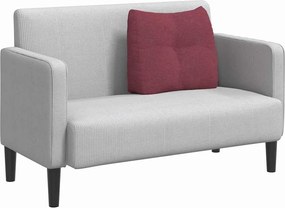 vidaXL Μαξιλάρι Πλάτης Κόκκινο 60 x 24 x 50 εκ ύφασμα