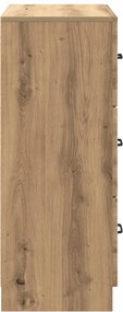 vidaXL Ντουλάπι με Συρτάρια 66 x 34,5 x 87 εκ. Επεξεργασμένο Ξύλο