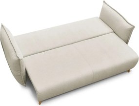 3-Seat Sofa-Bed Puffy - Cream Cream