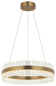 Φωτιστικό Οροφής 22039 Φ60x170cm Dim Led 7220Lm 56W 3000K Gold