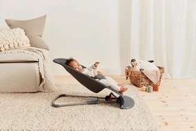 BabyBjorn Ριλάξ Bliss, Woven, Petal quilt, Anthracite