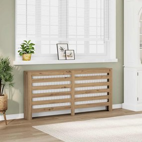 vidaXL Καπάκι Καλοριφέρ Δρυς 175 x 20 x 82 cm Επεξεργασμένο Ξύλο