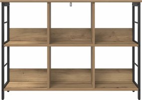 vidaXL Ράφι Βιβλίων 6 επιπέδων 102 x 32 x 72,5 εκ. Επεξεργασμένο ξύλο